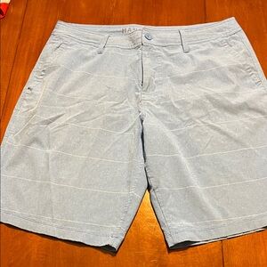 Hang Ten Men's Sky Blue Flat Front Shorts